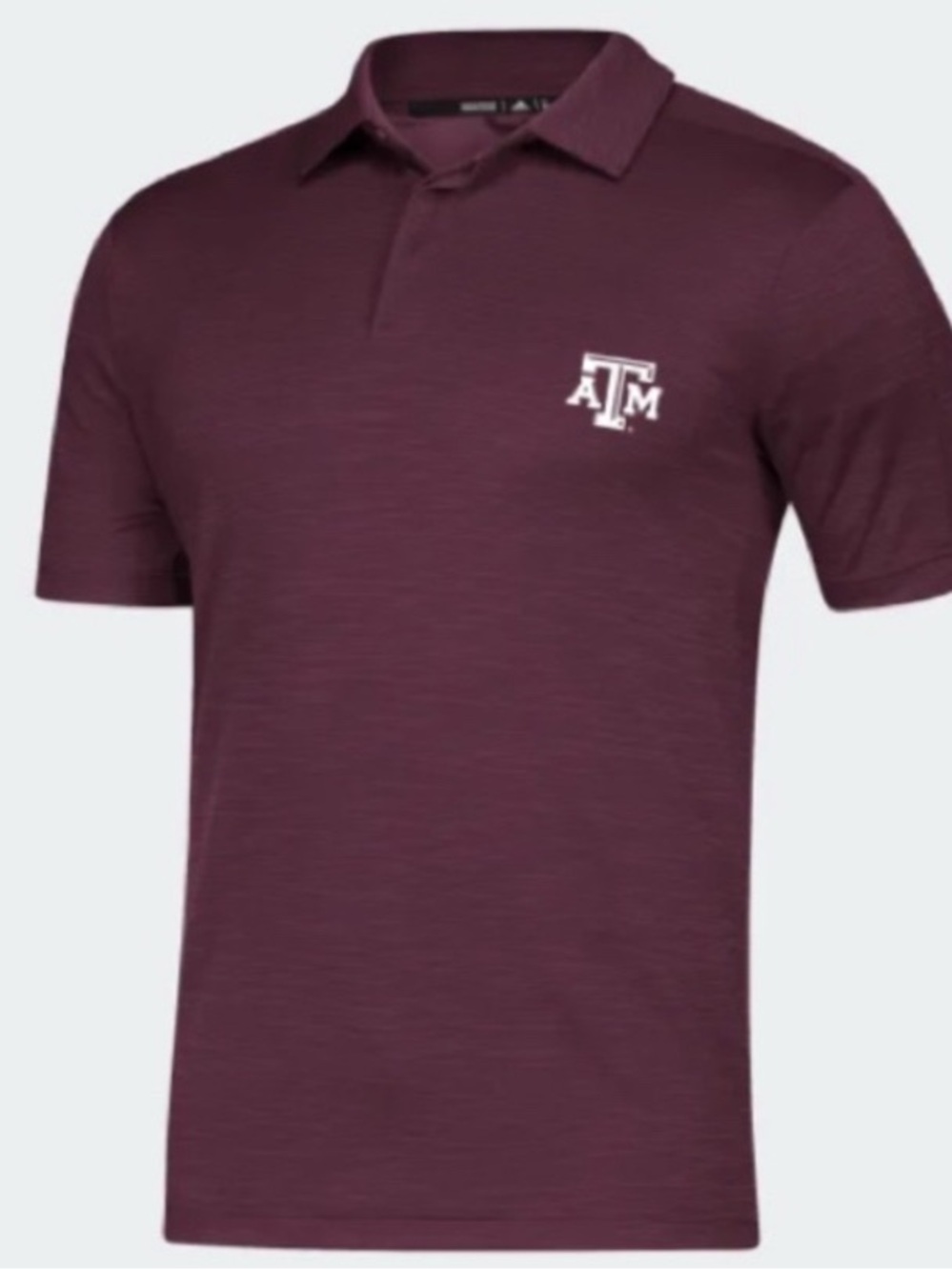 NWT ADIDAS GAMEMODE POLO Ncaa-Tam-7c4 Texas A&M Aggies - Picture 2 of 11